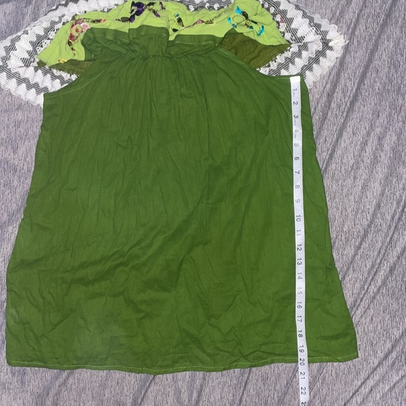 Mexican traditional off the shoulder embroidered blouse - Picture 7 of 7